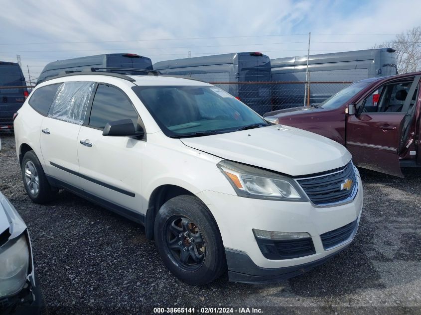 2013 CHEVROLET TRAVERSE LS - 1GNKRFKD6DJ258614