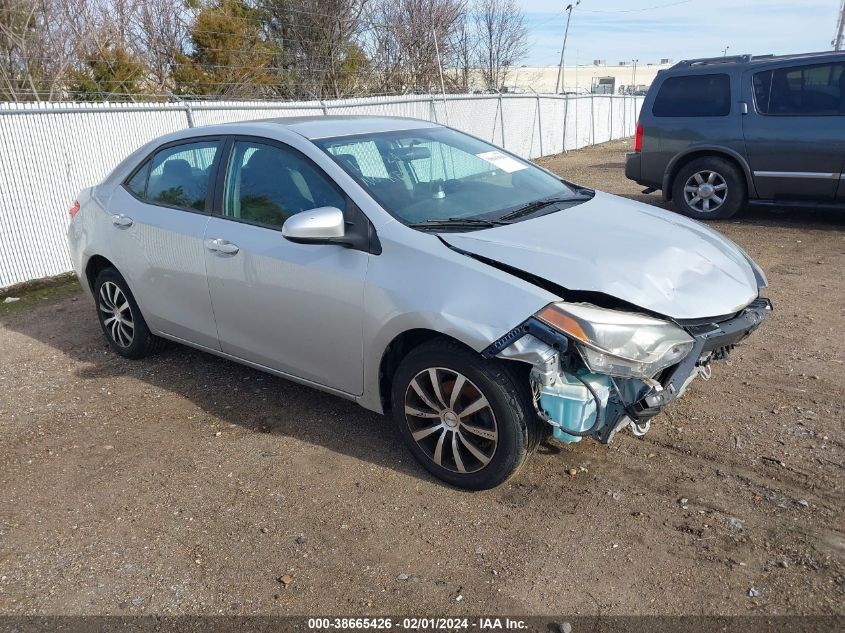 2016 TOYOTA COROLLA L/LE/LE PLS/PRM/S/S PLS - 2T1BURHE5GCS11088