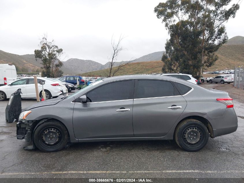 2015 NISSAN SENTRA S/SV/SR/SL - 3N1AB7AP6FY228167