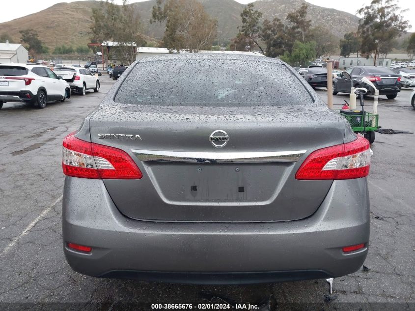 2015 NISSAN SENTRA S/SV/SR/SL - 3N1AB7AP6FY228167