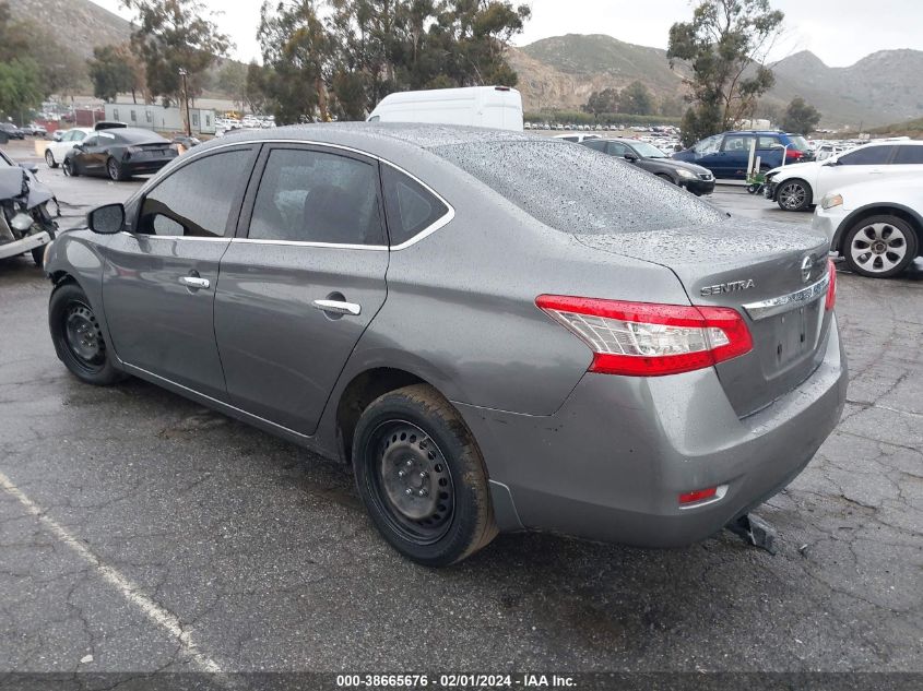 2015 NISSAN SENTRA S/SV/SR/SL - 3N1AB7AP6FY228167