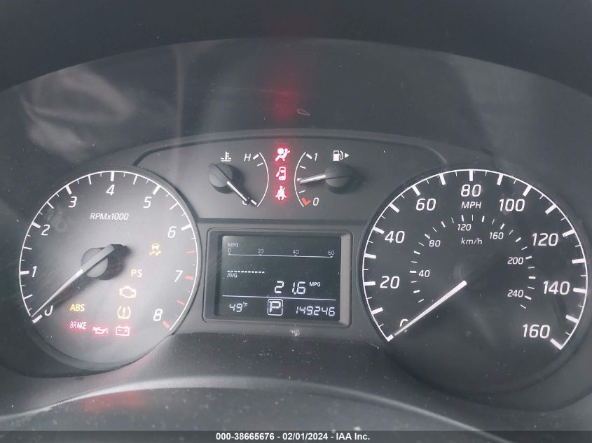 2015 NISSAN SENTRA S/SV/SR/SL - 3N1AB7AP6FY228167