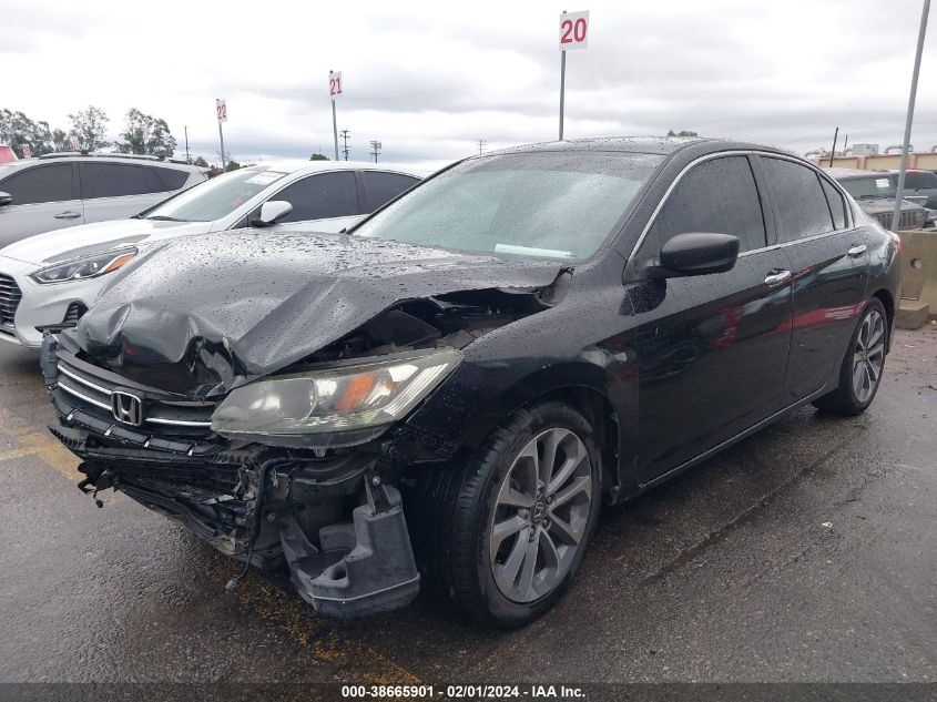 2015 HONDA ACCORD SPORT - 1HGCR2F54FA074253