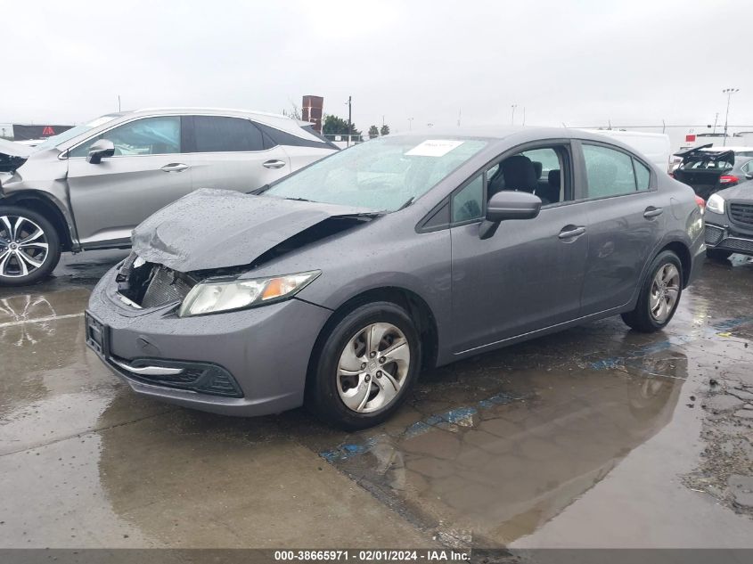2015 HONDA CIVIC LX - 19XFB2F53FE208781