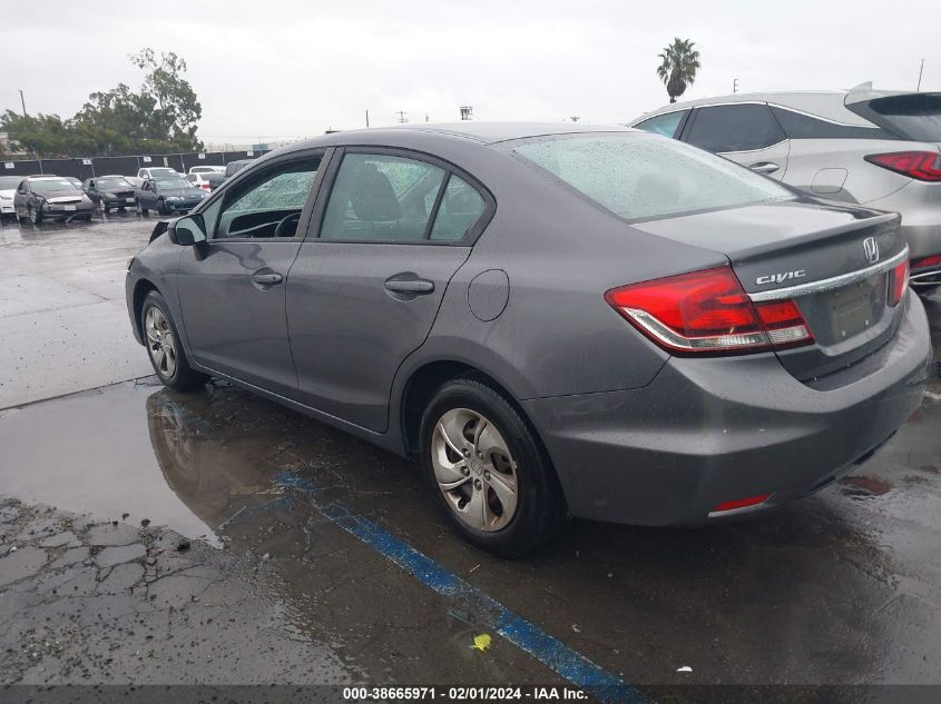 2015 HONDA CIVIC LX - 19XFB2F53FE208781