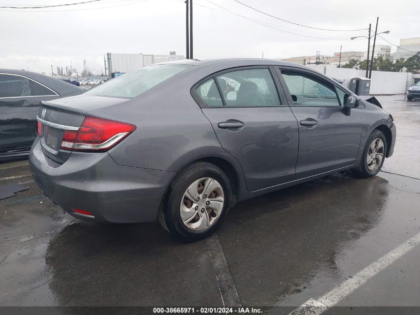 2015 HONDA CIVIC LX - 19XFB2F53FE208781
