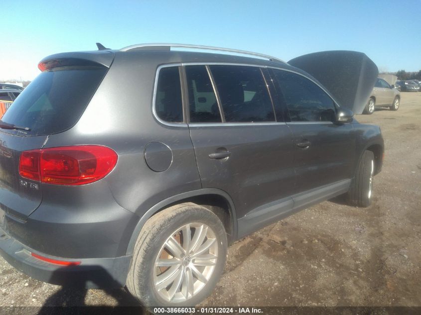 2014 VOLKSWAGEN TIGUAN SE - WVGAV3AXXEW600740
