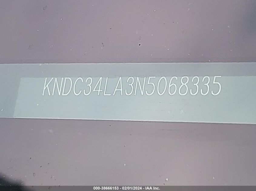 2022 KIA EV6 LIGHT/WIND/GT LINE - KNDC34LA3N5068335