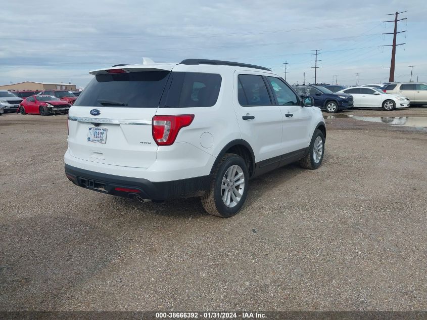 2017 FORD EXPLORER - 1FM5K8B85HGA04741