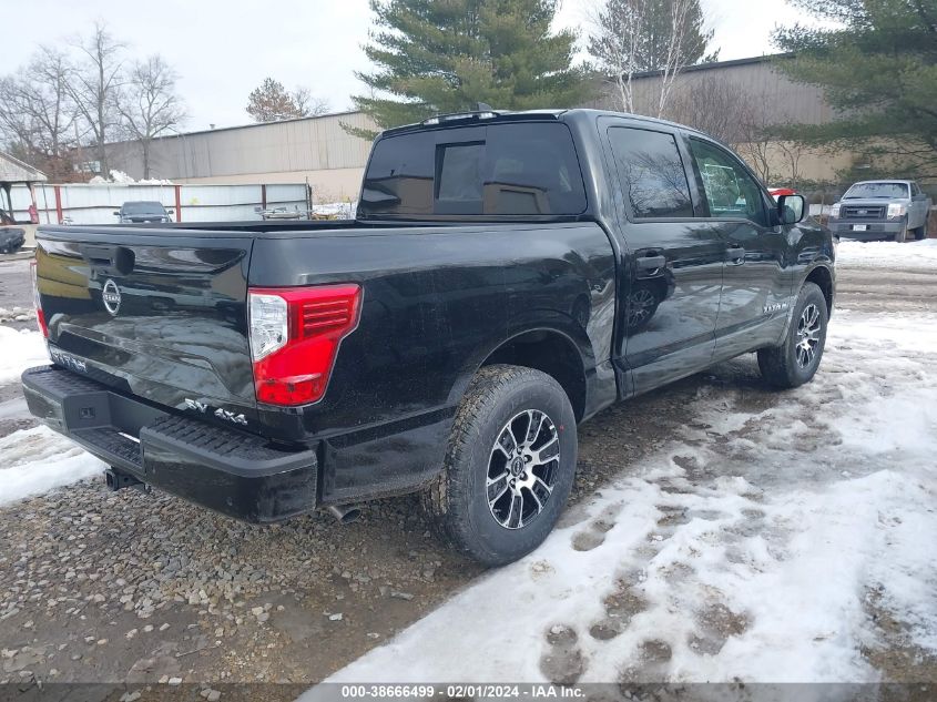 2024 NISSAN TITAN SV - 1N6AA1EC1RN109235