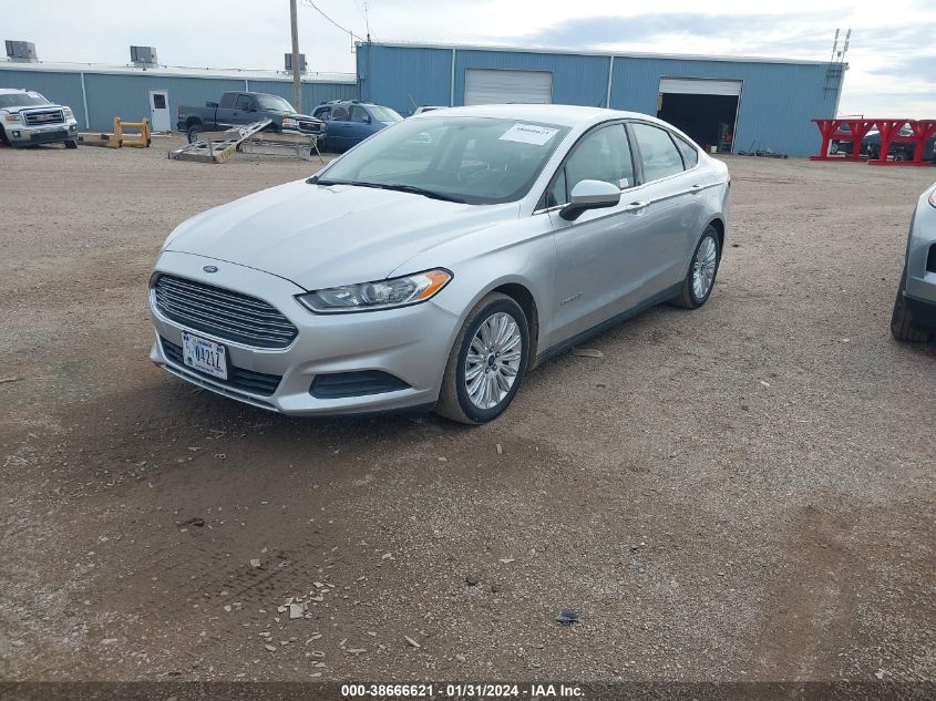 2015 FORD FUSION HYBRID S - 3FA6P0UUXFR116419