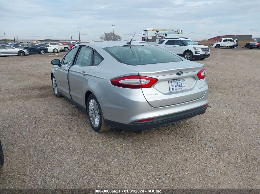 2015 FORD FUSION HYBRID S - 3FA6P0UUXFR116419