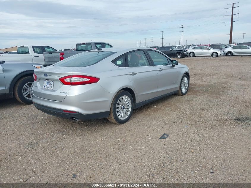 2015 FORD FUSION HYBRID S - 3FA6P0UUXFR116419