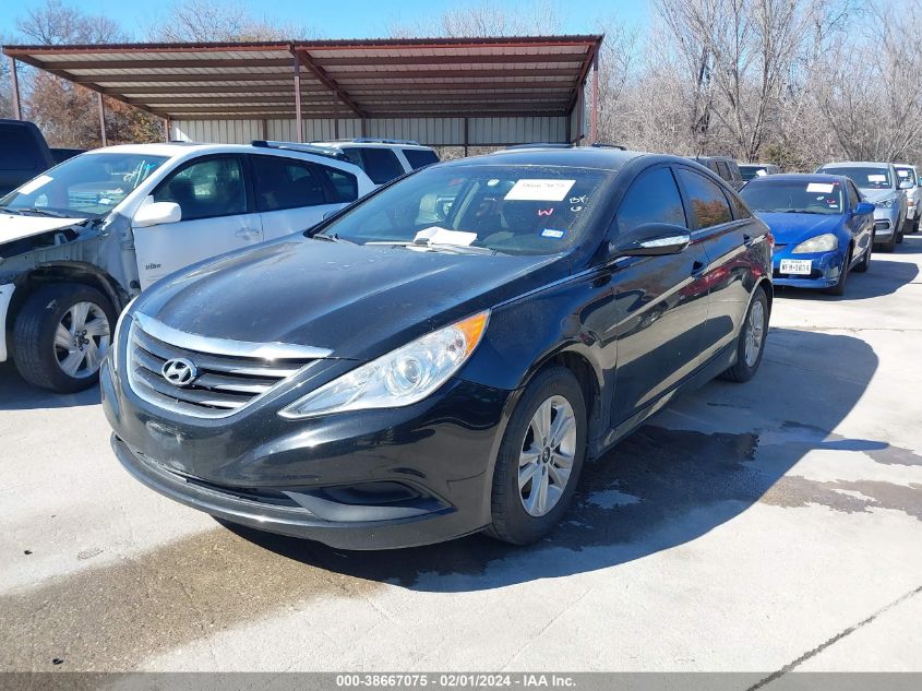 2014 HYUNDAI SONATA GLS - 5NPEB4AC5EH933273