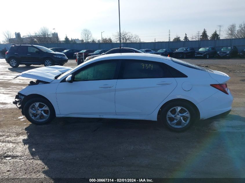 2023 HYUNDAI ELANTRA SEL - KMHLM4AG1PU376452