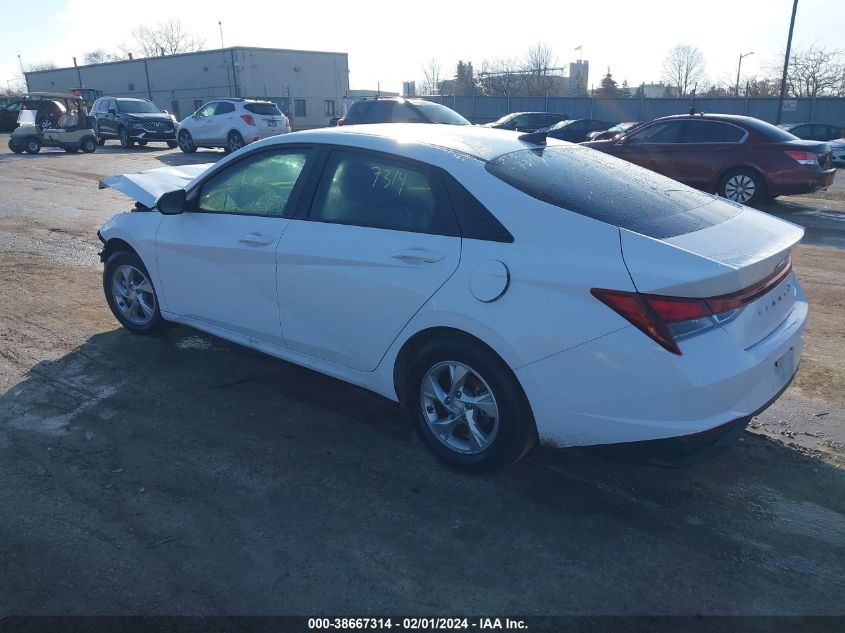 2023 HYUNDAI ELANTRA SEL - KMHLM4AG1PU376452