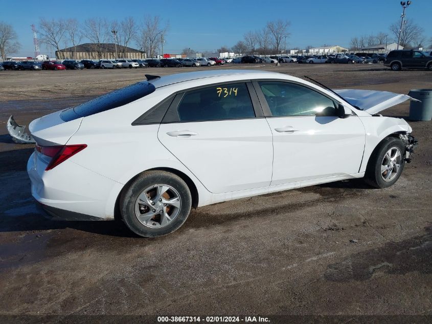 2023 HYUNDAI ELANTRA SEL - KMHLM4AG1PU376452