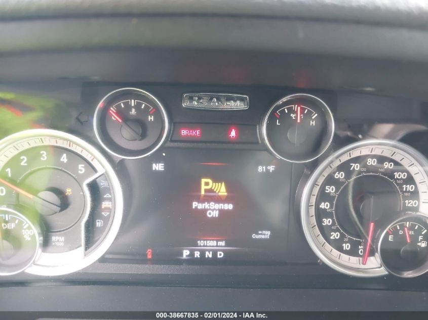 2016 RAM 2500 BIG HORN - 3C6UR5DLXGG252876