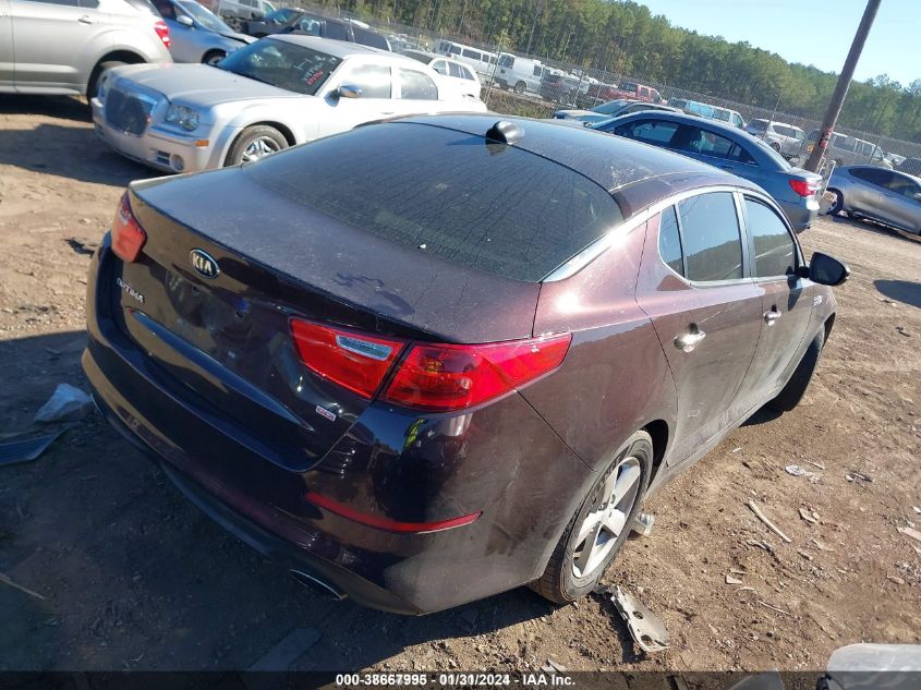 2015 KIA OPTIMA LX - 5XXGM4A77FG450645