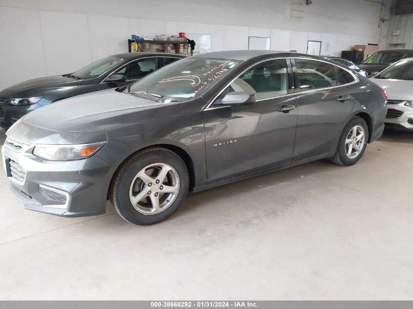 2017 CHEVROLET MALIBU LS - 1G1ZC5ST9HF253564