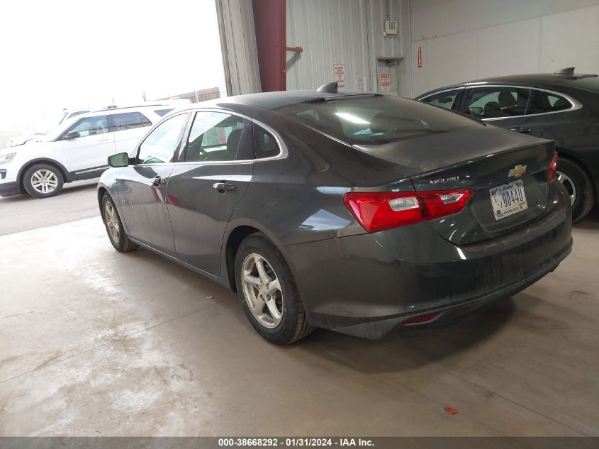 2017 CHEVROLET MALIBU LS - 1G1ZC5ST9HF253564