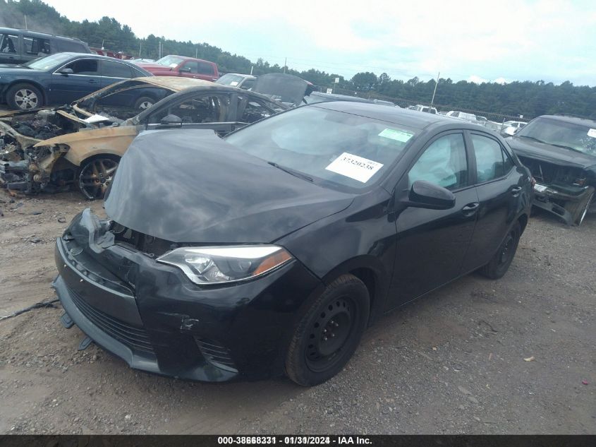 2016 TOYOTA COROLLA LE - 2T1BURHE5GC521832