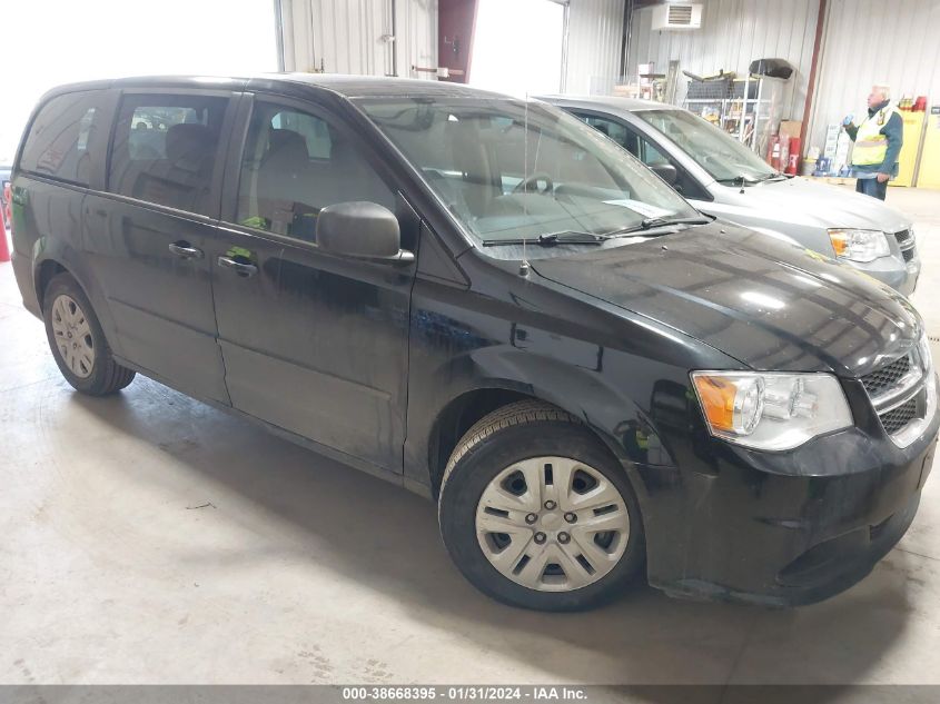 2016 DODGE GRAND CARAVAN SE - 2C4RDGBG9GR100452