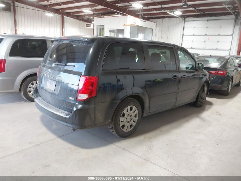 2016 DODGE GRAND CARAVAN SE - 2C4RDGBG9GR100452