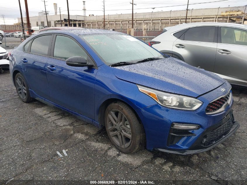 2021 KIA FORTE GT LINE - 3KPF34AD8ME326037