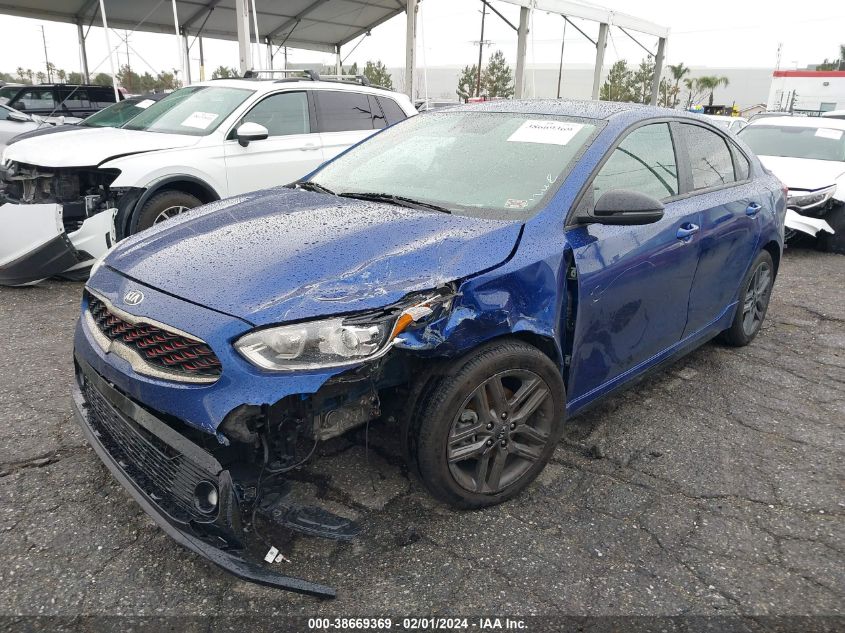 2021 KIA FORTE GT LINE - 3KPF34AD8ME326037