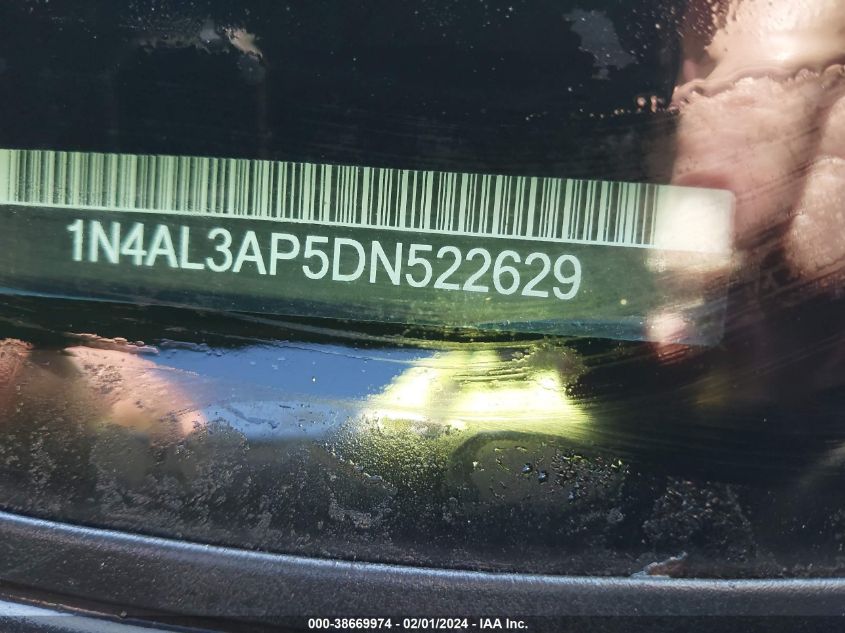 2013 NISSAN ALTIMA 2.5 S - 1N4AL3AP5DN522629