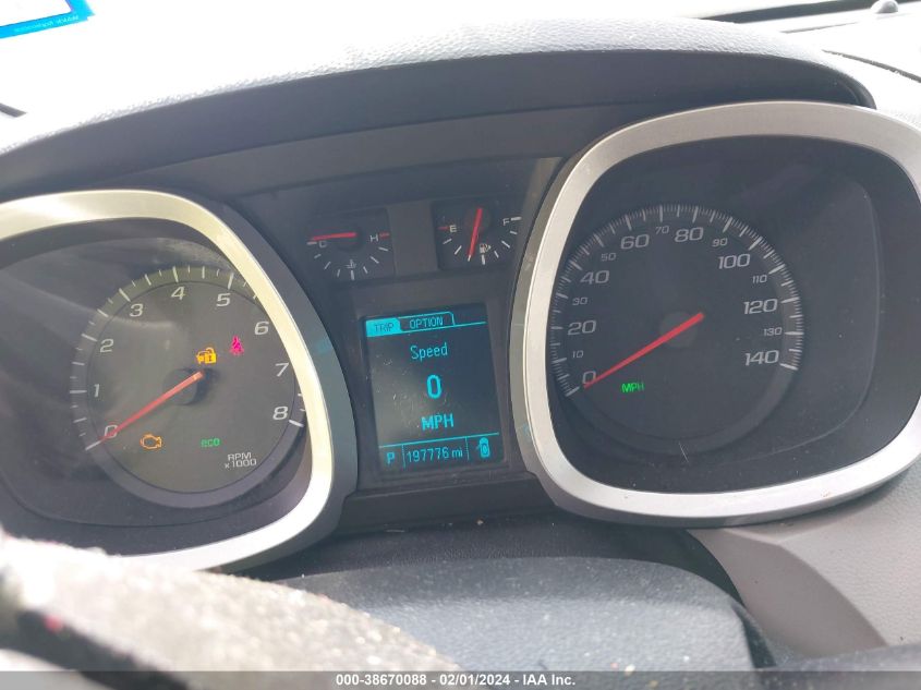2014 CHEVROLET EQUINOX 1LT - 2GNALBEK8E1124263