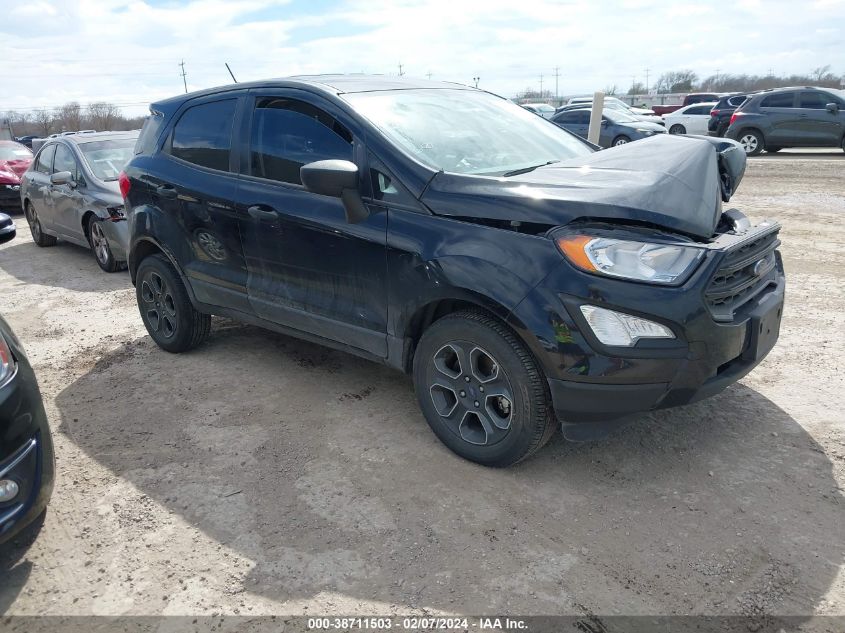 Lot #2539240410 2021 FORD ECOSPORT S salvage car