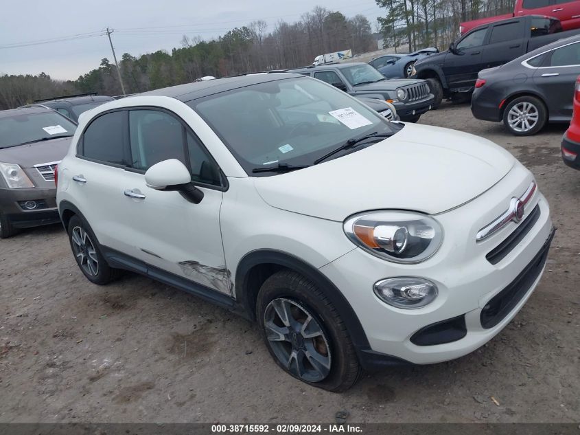 Lot #2534660631 2016 FIAT 500X EASY salvage car