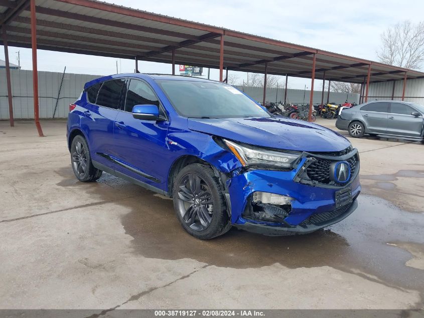 Lot #2532349245 2019 ACURA RDX A-SPEC PACKAGE salvage car