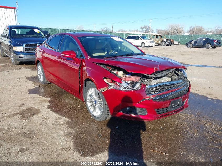 Lot #2539233498 2014 FORD FUSION SE salvage car