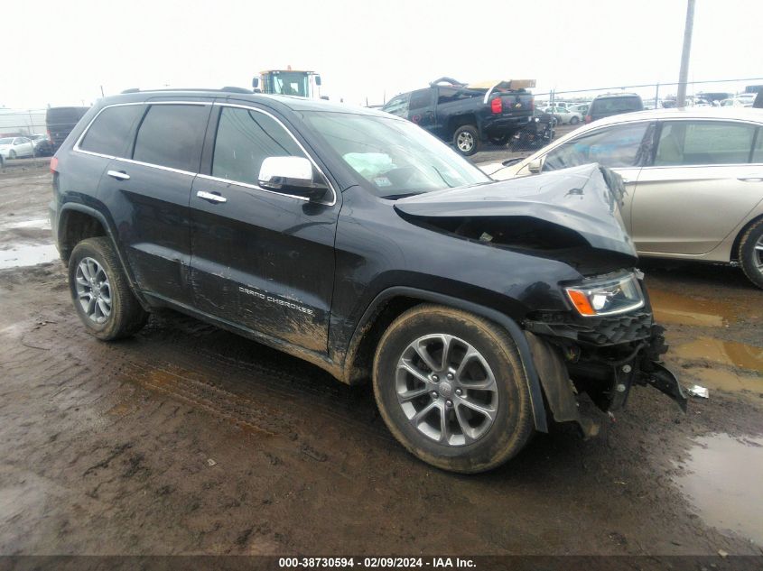 Lot #2532349234 2014 JEEP GRAND CHEROKEE LIMITED salvage car