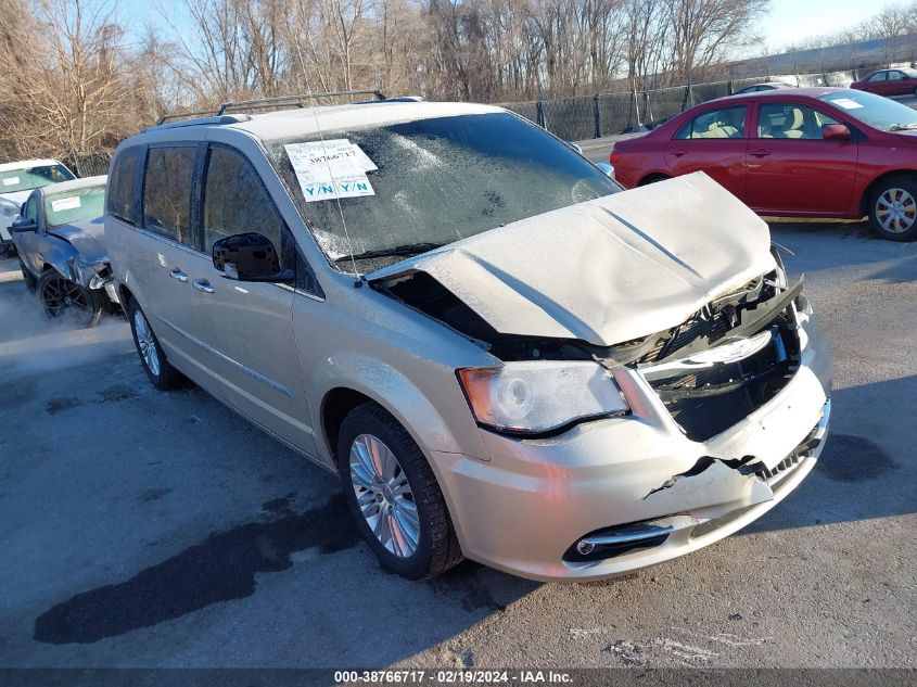 Lot #2543824838 2013 CHRYSLER TOWN & COUNTRY LIMITED salvage car