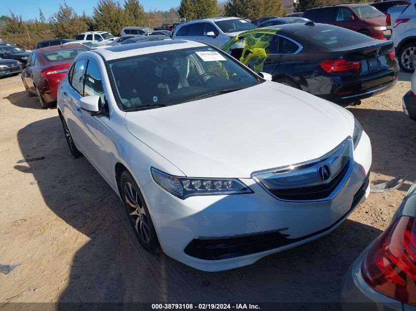 Lot #2539237389 2017 ACURA TLX TECHNOLOGY PACKAGE salvage car
