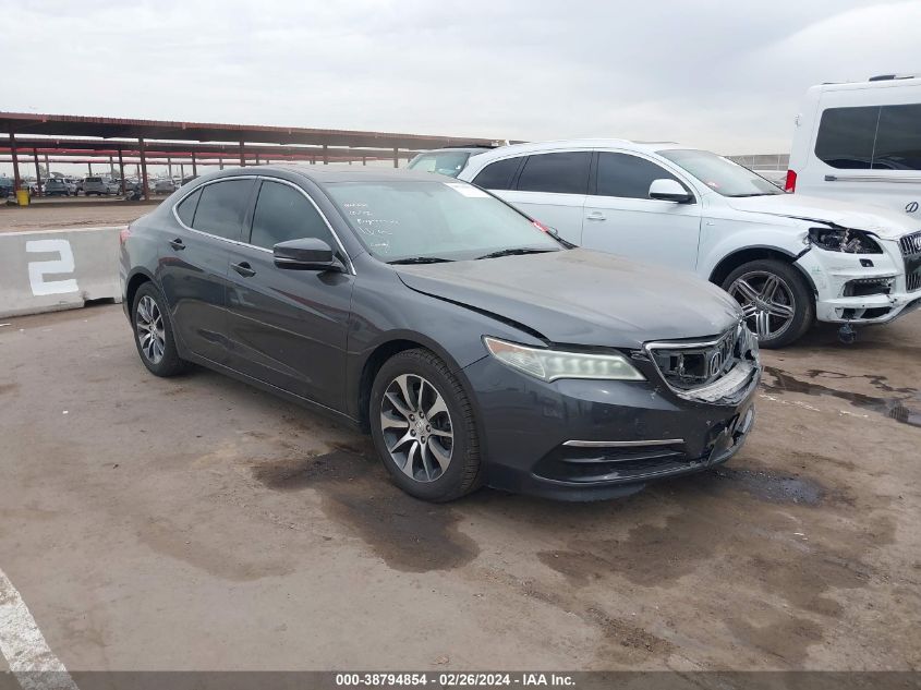 Lot #2543824583 2015 ACURA TLX salvage car