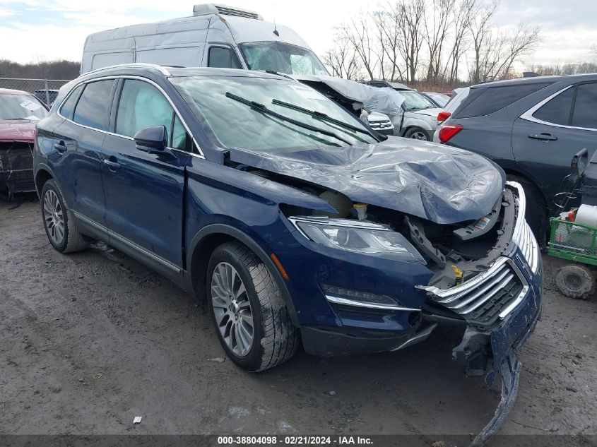 Lot #2525406638 2018 LINCOLN MKC RESERVE salvage car