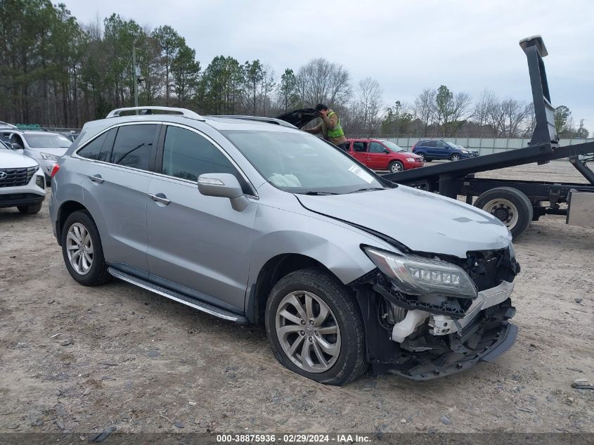 Lot #2536948691 2017 ACURA RDX TECHNOLOGY   ACURAWATCH PLUS PACKAGES/W/TECHNOLOGY PACKAGE salvage car