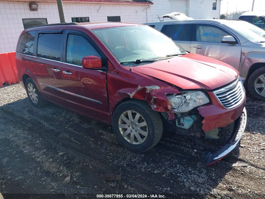 Lot #2531201649 2014 CHRYSLER TOWN & COUNTRY TOURING salvage car