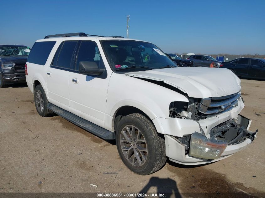 Lot #2541532041 2016 FORD EXPEDITION EL XLT salvage car