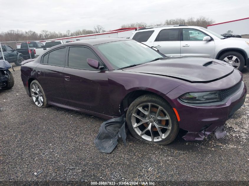 Lot #2539237690 2020 DODGE CHARGER GT RWD salvage car