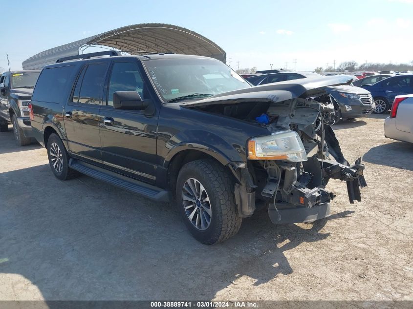 Lot #2539239741 2015 FORD EXPEDITION EL XLT salvage car