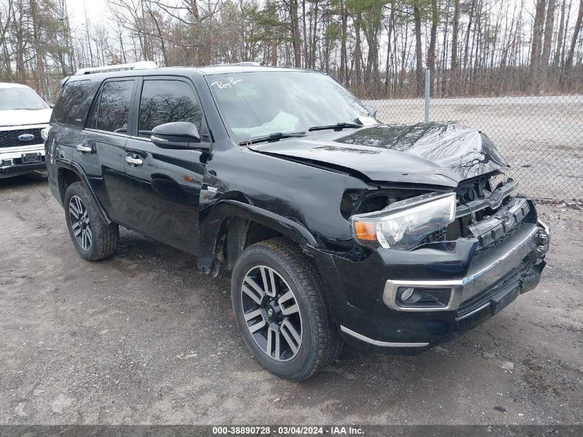 Lot #2534660790 2014 TOYOTA 4RUNNER LIMITED salvage car
