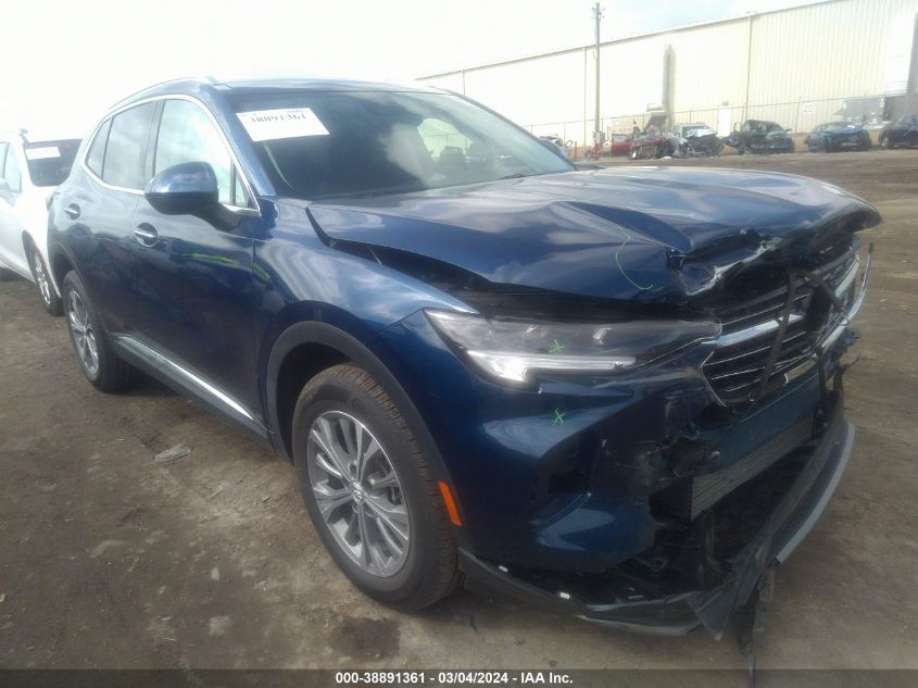 Lot #2540401298 2023 BUICK ENVISION PREFERRED FWD salvage car