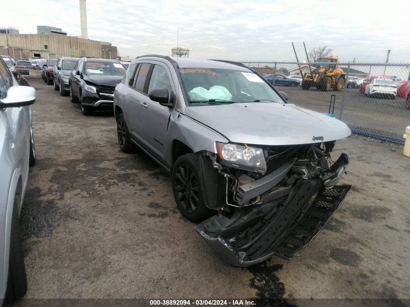 Lot #2568756071 2015 JEEP COMPASS ALTITUDE EDITION salvage car
