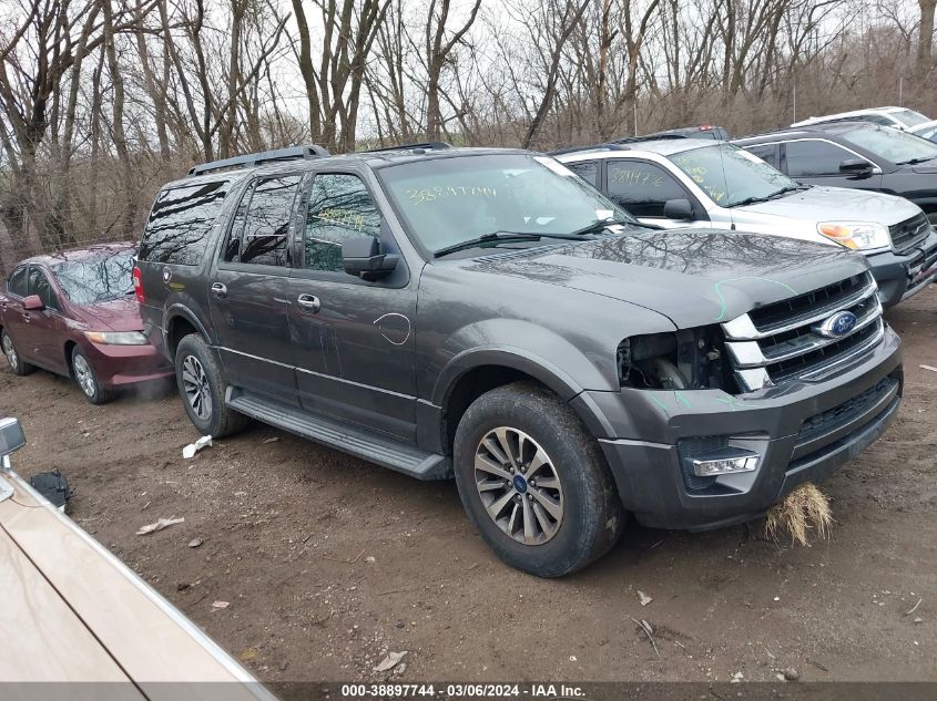Lot #2534660062 2017 FORD EXPEDITION EL XLT salvage car